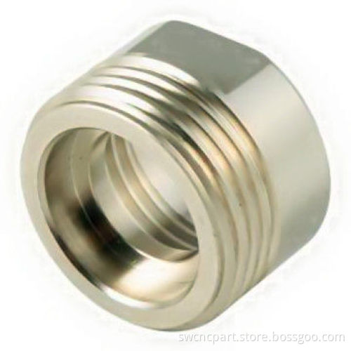 CNC Machined Components with Thread End